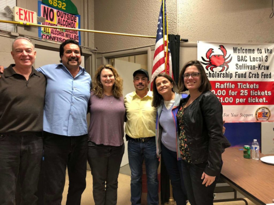 Sarah Kenyon Kraw Fund members at a fundraiser